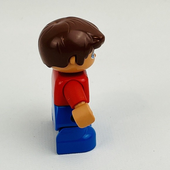 LEGO Duplo 10906 Tropical Island William Boy‎ Red Hoodie Replacement Figure Only - Picture 2 of 5
